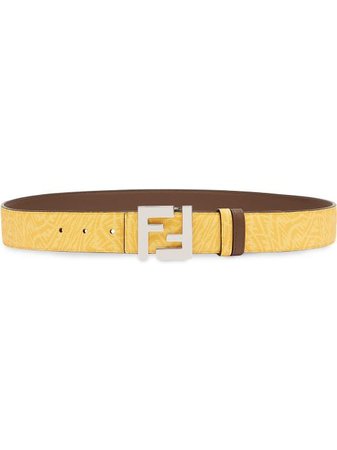 Shop Fendi FF-buckle belt with Express Delivery - FARFETCH