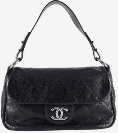 black Chanel purse