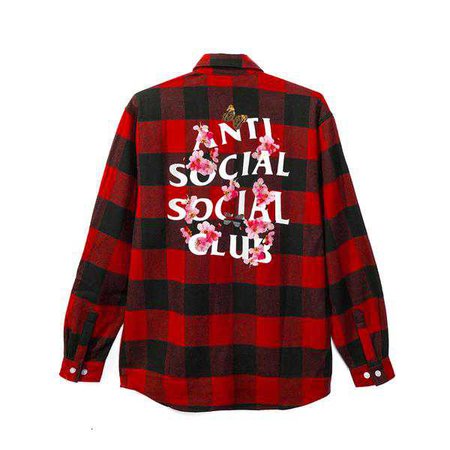 Antisocial Social club Kkoch Flannel (Asia Exclusive) – Solestage