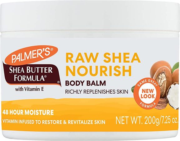 Amazon.com : Palmer’s Shea Formula Raw Shea Body Butter Balm, 7.25 Ounces : Body Butters : Beauty & Personal Care