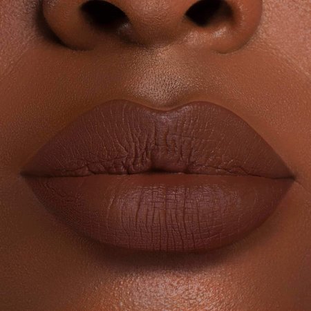 *clipped by @luci-her* CHOCOLATE WASTED- Dark Brown Liquid Matte Lipstick - Dose of Colors