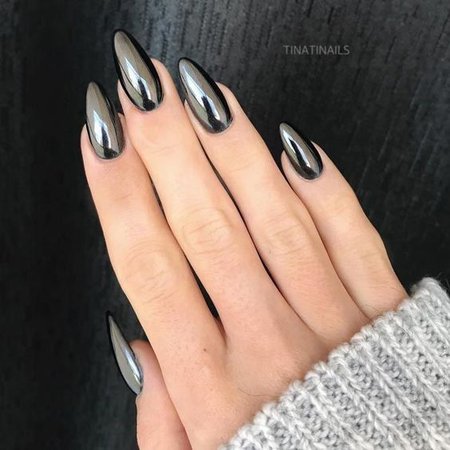 gray black nail - Google Search