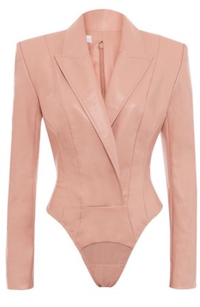 House of CB - Peony leather pink body