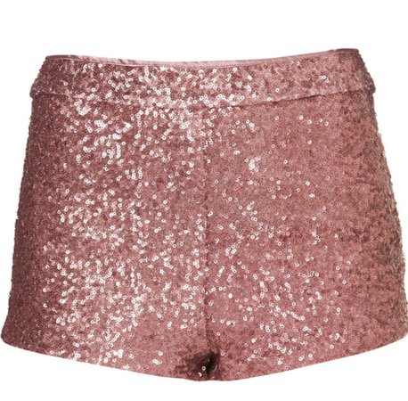 pink sparkly shorts