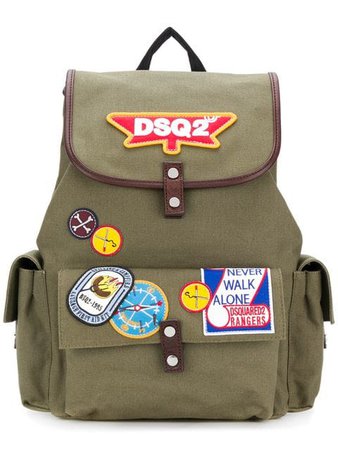 Dsquared2 рюкзак с заплатками 'DSQ2' -24%- Купить в Интернет Магазине в Москве | Цены, Фото.