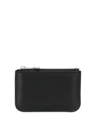 Shop black AMI Ami De Coeur puller coin purse with Express Delivery - Farfetch