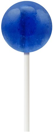 Original Gourmet Lollipops Blue Raspberry - Raspberry