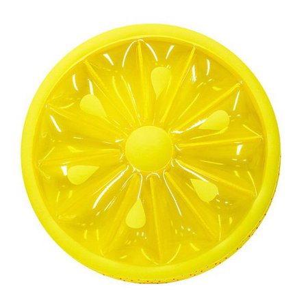 Swimline 60-Inch Inflatable Heavy-Duty Swimming Pool Lemon Slice Float | 9054 : Target
