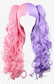 pastel wig pictures clear background - Google Search
