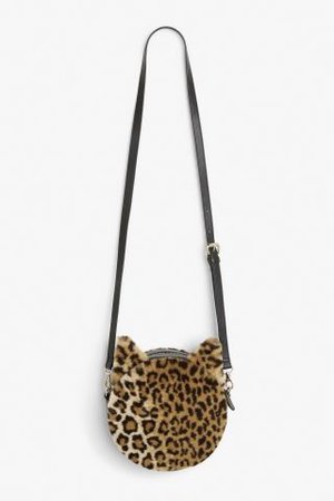 Leopard Print Kitty Bag