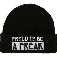 proud to be a freak beanie - Yahoo Image Search Results