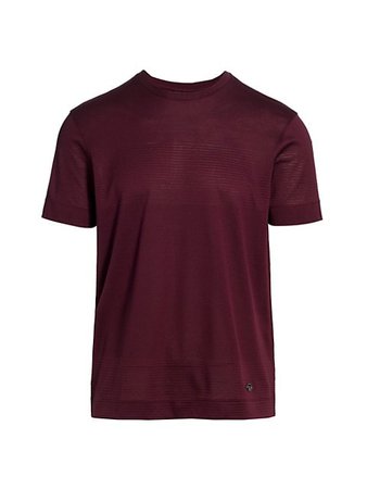 Emporio Armani Illusion Stripe T-Shirt | SaksFifthAvenue