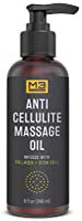 Amazon.com: M3 Naturals Anti Cellulite Massage Oil Infused with Collagen and Stem Cell - Natural Lotion - Help Firm, Tighten Skin Tone - Treat Unwanted Fat Tissue, Stretch Marks - Cellulite Removal Cream 8 oz: Health & Personal Care