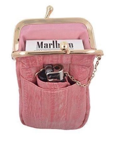 purse cigarette and lighter case