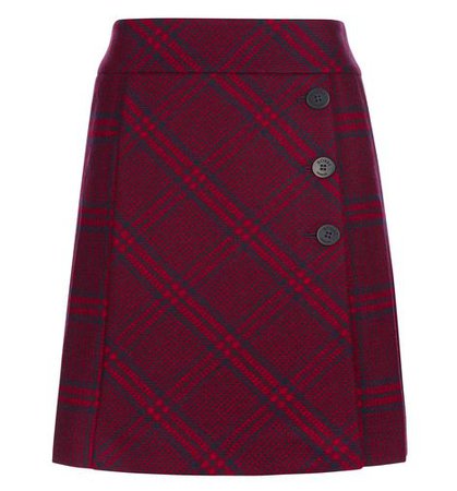 Red Trent Skirt | Hobbs