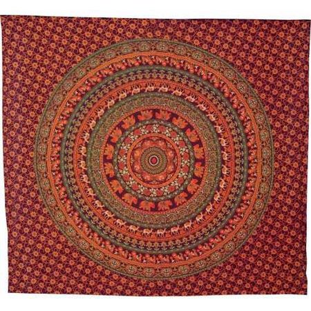 Jatani Mandala Large Tapestry - (85 x 95 inches)