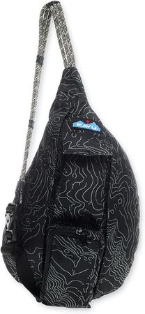 Amazon.com: KAVU Mini Rope Sling Bag Polyester Crossbody Backpack - Arrow Dynamic : Clothing, Shoes & Jewelry