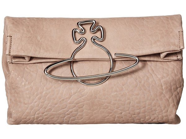 Vivienne Westwood - Oxford Clutch (Taupe) Clutch Handbags