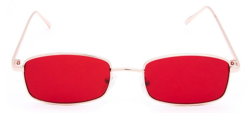 red sunglasses shades accessories