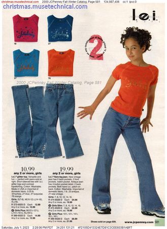 2000 JCPenney Fall Winter Catalog, Page 581 - Catalogs & Wishbooks