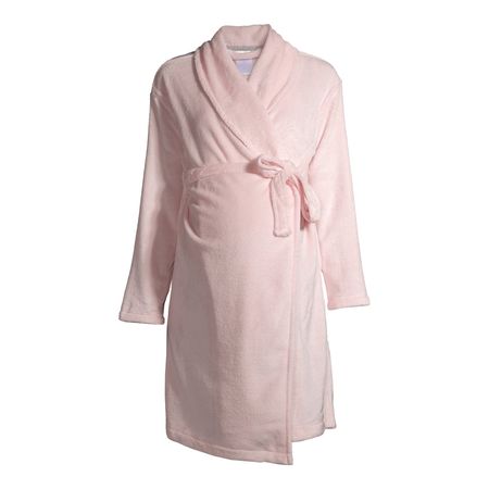 Maternity Secret Treasures Women's Plush Robe Set - Available in Plus Sizes - Walmart.com