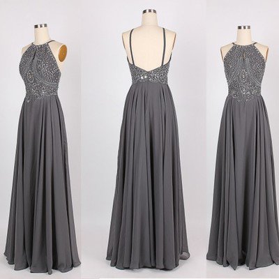 Dark Grey Prom Dress Prom Dresses Evening Party Gown Formal Wear · bbpromdress · Online Store Powered by Storenvy