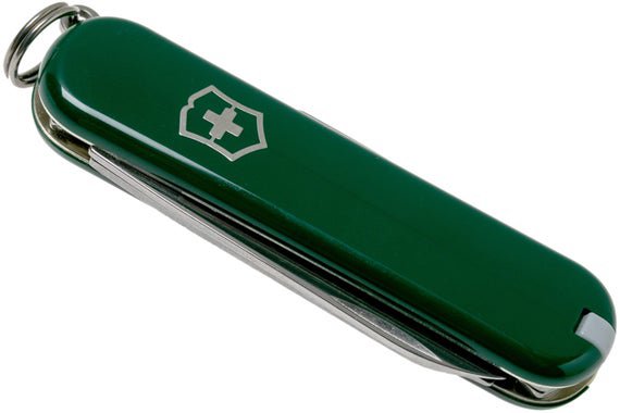 NEW Hunter Green Victorinox Classic Swiss Army Knife Free | Etsy