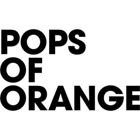pops of orange