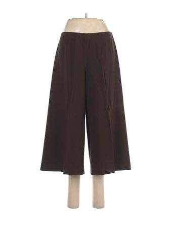 Sunny Leigh Solid Brown Dress Pants Size 6 - 85% off | thredUP