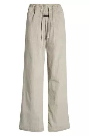 Fear of God Essentials Relaxed Cotton Corduroy Trousers | Nordstrom