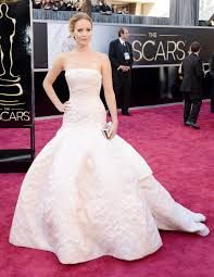 Jennifer Lawrence white door Oscar’s dress - Google Search