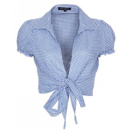 blue gingham top - Google Search