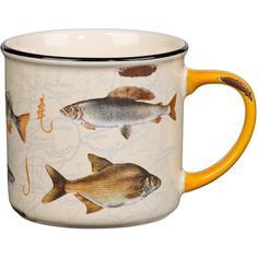Fish Ceramic Mug design by Wild & Wolf