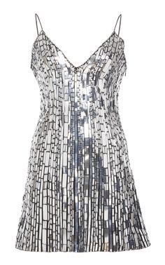 silver glitter sequin dress