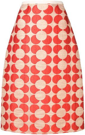 geometric pattern skirt
