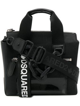 Dsquared2 small buckled tote bag