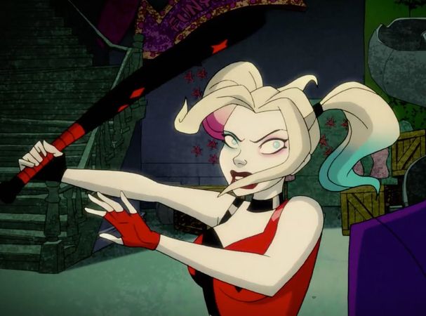 Harley Quinn With Bat.