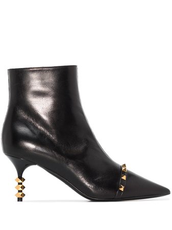 Valentino Garavani Rockstud-embellished Ankle Boots - Farfetch