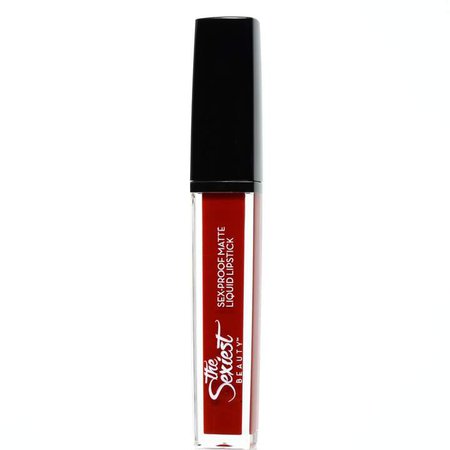 The Sexiest Beauty Sex-Proof Matte Liquid Lipstick Red AF