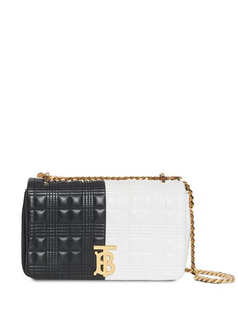Burberry Small Quilted two-tone Cross Body Bag - Farfetch