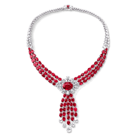 Ruby and Diamond Necklace | Graff