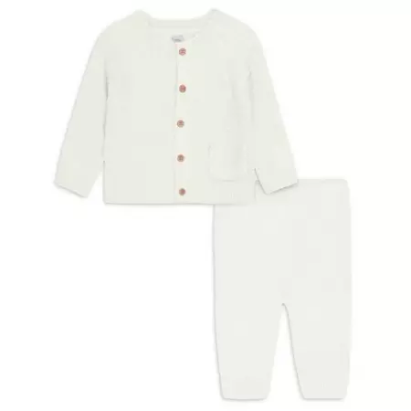 Modern Moments by Gerber Baby Boy or Girl Gender Neutral Long Sleeve Cozy Cardigan Sweater & Pant, 2-Piece Outfit Set, Sizes 0/3-24 Months - Walmart.com