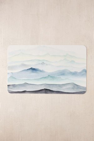 Wonder Forest For Deny Mountain Mist Pet Mat | Urban Outfitters Canada