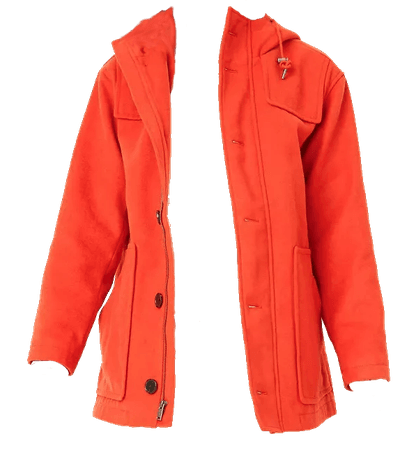 A New Day Orange Duffel Coat