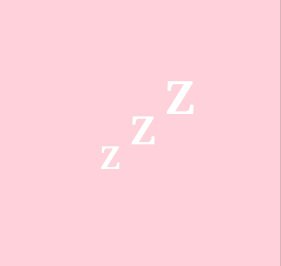 pink sleep aesthetic