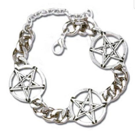 VERY RARE Alchemy Gothic Pentagram Chain Link | Etsy
