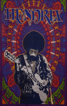 Amazon.com: Trade Star Legend Jimi Hendrix Twin Tapestry Boho Wall Hanging Ethnic Cotton Bed Sheets Hippie Dorm Room Decor: Home & Kitchen