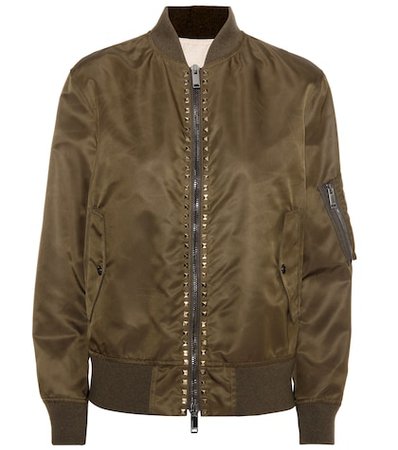 Rockstud Untitled bomber jacket