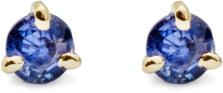 Precious Sapphire Stud Earrings