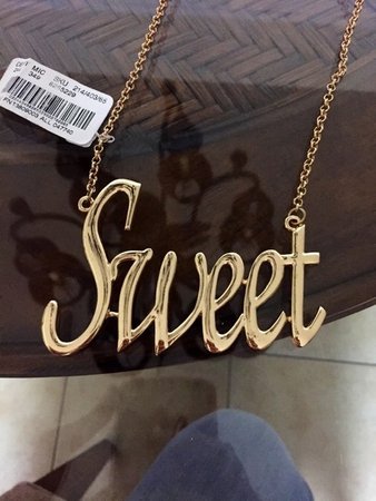 Sweet necklaces